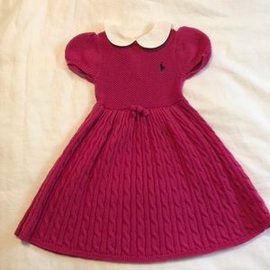 Ralph Lauren hot pink dress